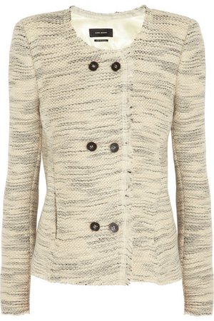 Isabel Marant | Laure woven wool-blend jacket | NET-A-PORTER.COM