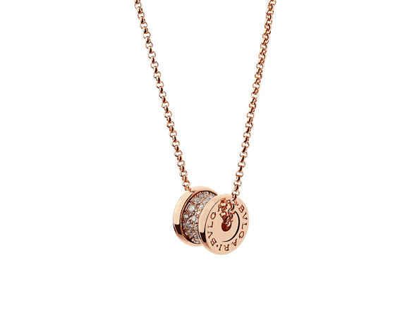 B.zero1 Rose gold Necklace 351116 | Bvlgari