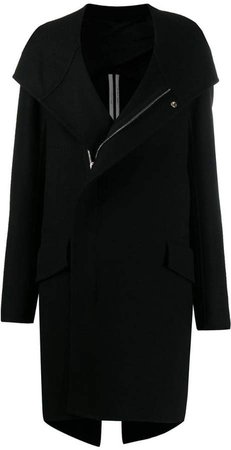 oversized zipped coat