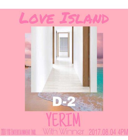 love Island d-2 release Yerim with Winner