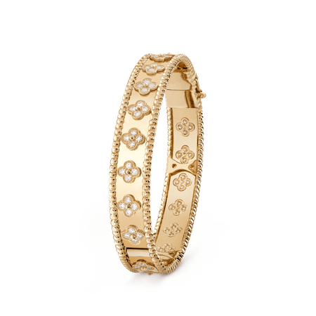 Van Cleef & Arpels, Perlée clovers bracelet, medium model