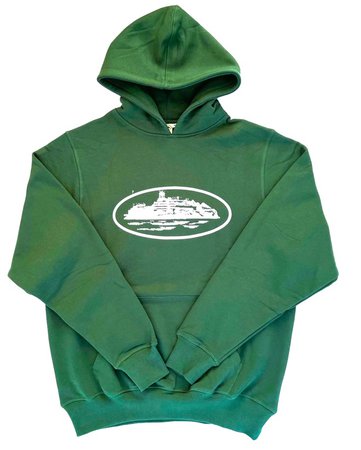 corteiz green hoodie
