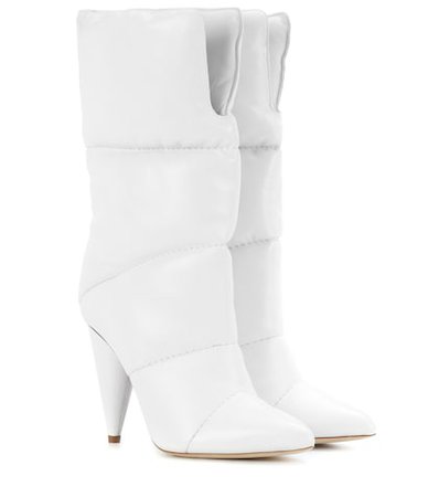 x Off-White Sara 100 leather boots