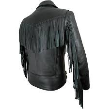 male leather jacket with fringe - Google Search