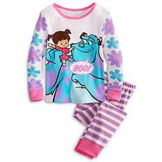 Monsters, Inc. PJ Pal for Girls | PJ Pals | Disney Store | Disney baby clothes, Kids outfits, Baby girl pjs