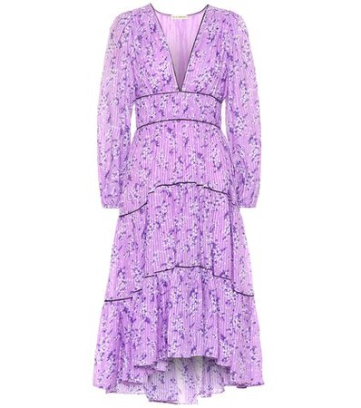 Joan cotton and silk dress