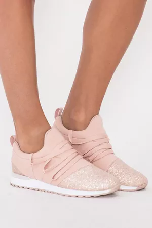 The Rosalie Sneakers Blush - The Pink Lily