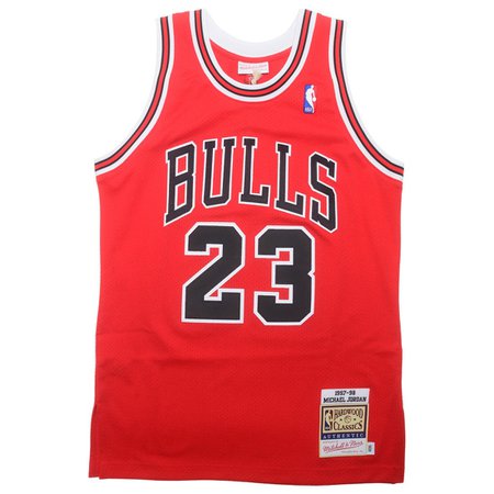 Mitchell And Ness x NBA Men Chicago Bulls Michael Jordan Jersey - Road 97 black