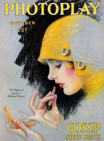 1920s color style ads