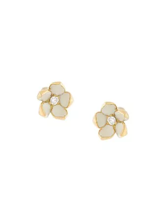 Shaun Leane Cherry Blossom Diamond Earrings