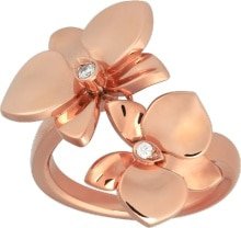 CRB4083200 - Caresse d’Orchidées par Cartier ring - Pink gold, diamonds - Cartier