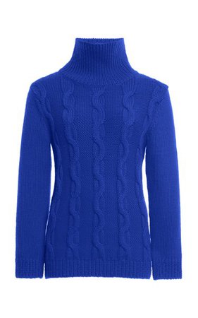 Cable-Knit Wool Turtleneck Sweater By Victoria Beckham | Moda Operandi
