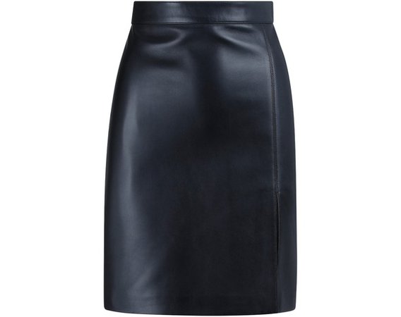 Women's Straight dipped lambskin skirt | CELINE | 24S | 24S