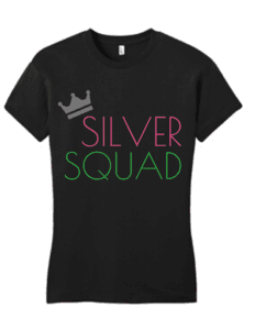 Silver Squad Tee – Soror Besties