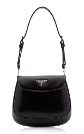 Cleo Brushed Leather Mini Bag By Prada | Moda Operandi