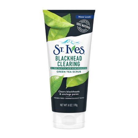 St. Ives Blackhead Clearing Face Scrub Green Tea 6 Oz : Target
