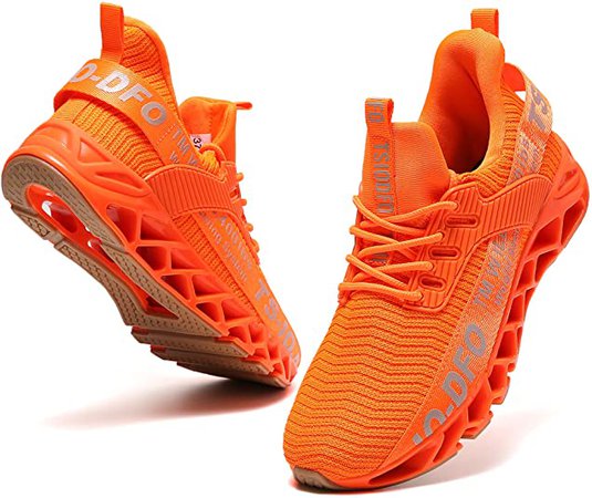 FRSHANIAH Women Athletic Shoes Walking Running Shoes Non-Slip Fashion Sneakers, Orange, 5.5 : Amazon.ca: Clothing, Shoes & Accessories