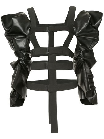 Comme Des Garçons Pre-Owned PU Harness Sleeves | Farfetch.com