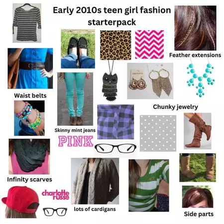Early 2010s teen girl fashion : r/Zillennials