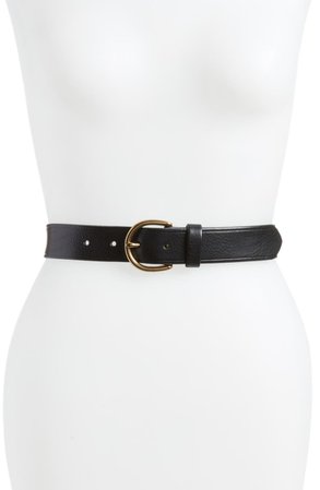 Madewell Medium Perfect Leather Belt | Nordstrom