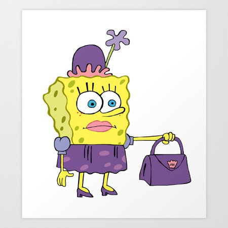spongebob-in-drag-meme-prints.jpg (1500×1500)
