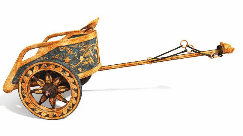 gold chariot