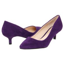 purple low heels - Google Search