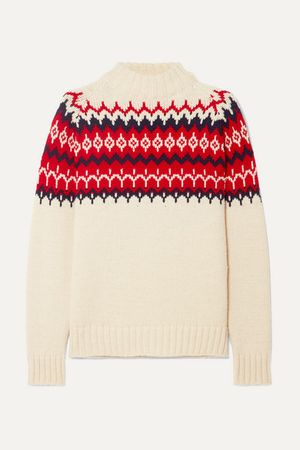 &Daughter | Bansha Pullover aus Wolle mit Fair-Isle-Muster | NET-A-PORTER.COM