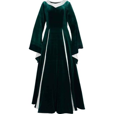 Royal Velvet Medieval Gown - Medieval Collectibles