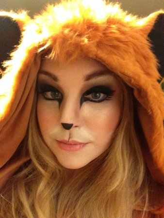 Fox makeup
