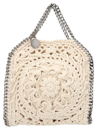falabella Tiny Tote Crochet Bag