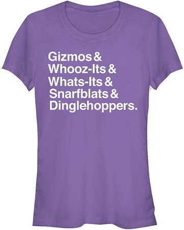 Amazon.com: Ralph Breaks The Internet Juniors' Comfy Ariel Purple T-Shirt: Clothing
