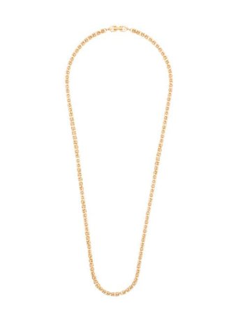 Givenchy Pre-Owned Long Chain Necklace NL021727 Gold | Farfetch