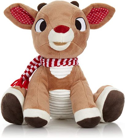 Amazon.com: Rudolph the Red - Nosed Reindeer - Stuffed Animal Plush Toy: Toys & Games