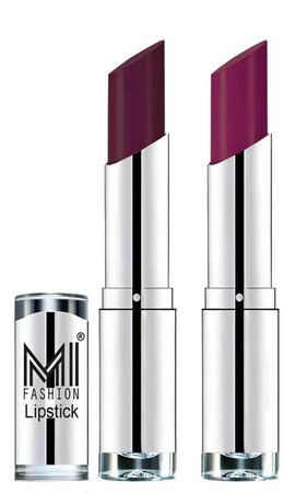 MI Fashion | Dark & Light Burgundy Lipstick