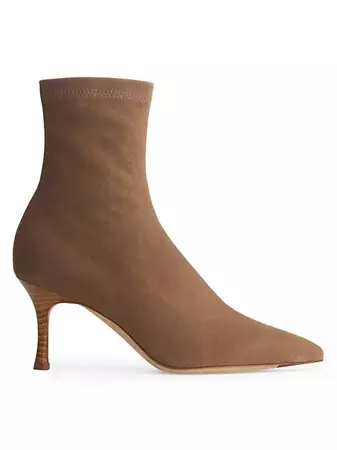 Shop rag & bone Brea 75MM Suede Pointed Toe Boots | Saks Fifth Avenue