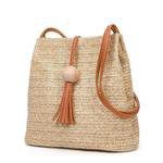 Womens Woven Straw Casual Beach Style Shoulder Tote Bags – chicvoss