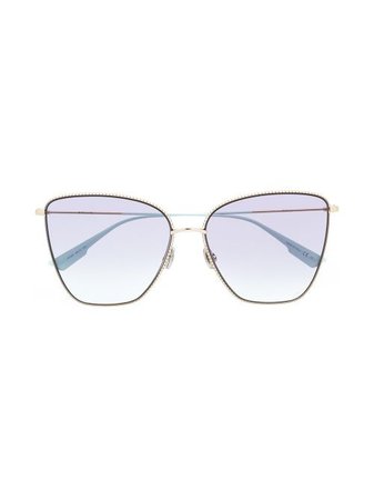 Dior Eyewear Society1 butterlfy-frame sunglasses blue DIORSOCIETY1 - Farfetch