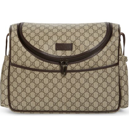 Gucci Double G Logo Diaper Bag | Nordstrom