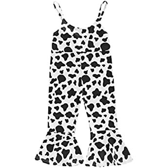 Amazon.com: Toddler Baby Girl Clothes Long Sleeve Cow Print OutfitT-Shirt + Flare Pants Bell-Bottom Tie Dye Leggings Set 0-4T (Daddy's girl, 0-6 Months): Clothing, Shoes & Jewelry
