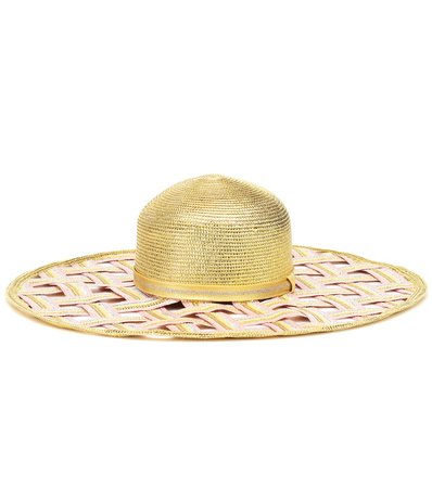 Woven Metallic Wide-Brimmed Hat | Missoni Mare - Mytheresa