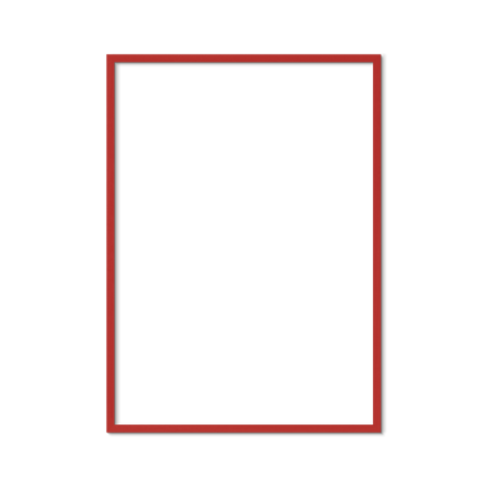 Trouva: A3 Red Wood Frame