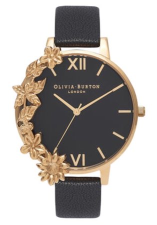 Olivia burton black watch