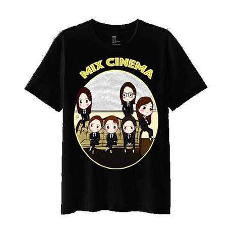 Mix Cinema Black T-Shirt