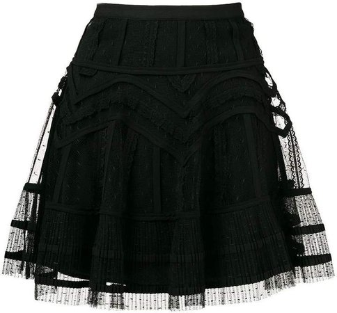 short tulle skirt