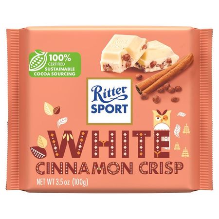 Ritter Sport White Cinnamon Crisp