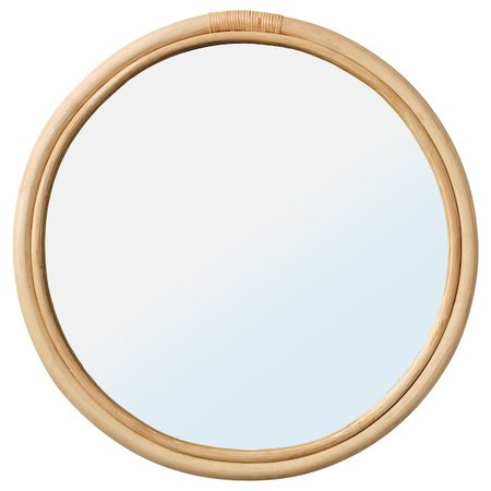 HINDÅS Mirror - rattan - IKEA