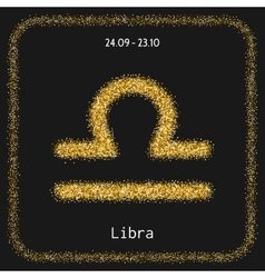 Zodiac signs of Libra Royalty Free Vector Image