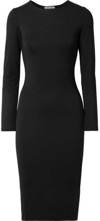 Ninety Percent - Stretch-jersey Dress - Black