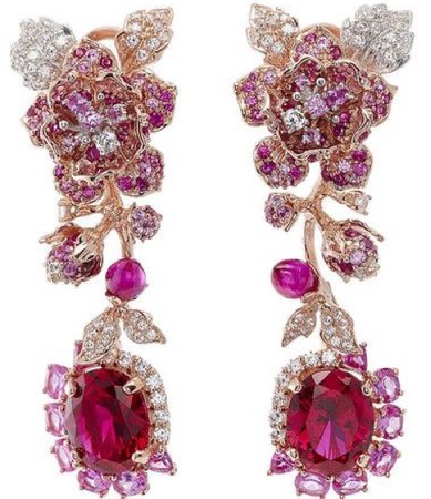 Anabela Chan rose earrings